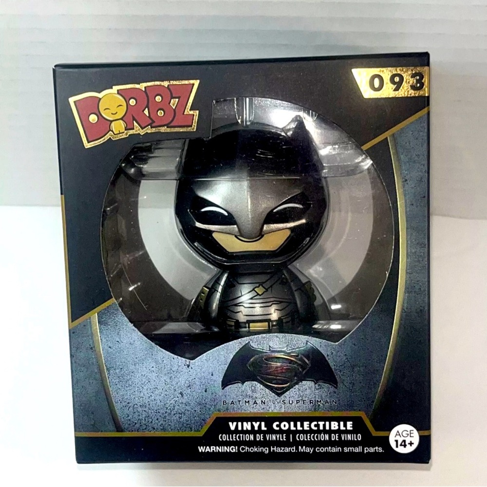 NIB - DORBZ! Vinyl Sugar - ARMORED BATMAN #093 - Batman v. Superman